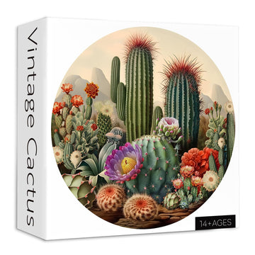 BBoldin® Vintage Cactus puzzle 1000 pezzi